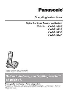 Panasonic KX TGJ323 manual. Camera Instructions.